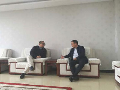 Chen Lei, Vice-President of Standing Committee of Suyu District Committee, visited our company