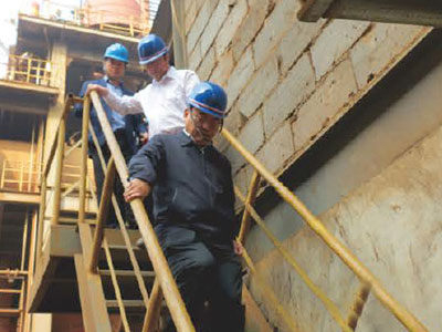 Suqian Security Supervision Bureau visited our company